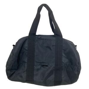 Givenchy Parfums Duffle Bag Black Travel 20x11 Lined Overnight CarryOn Gear Gym